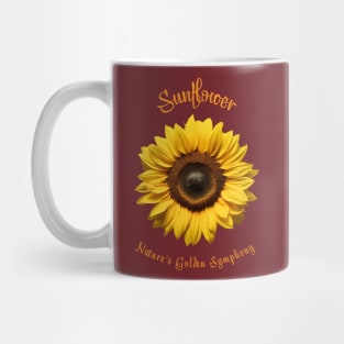 Sunflower Nature's Golden Symphony Mug